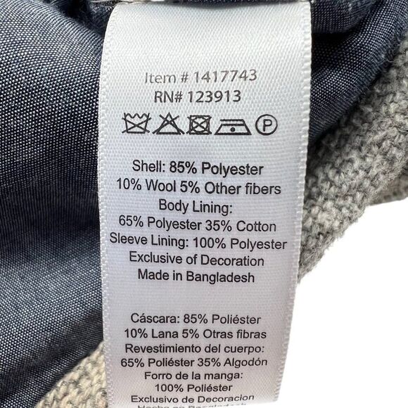 Jachs New York Men's Aztec Pattern Shirt Jacket Shacket Fleece Lined Pockets XL - Picture 6 of 11